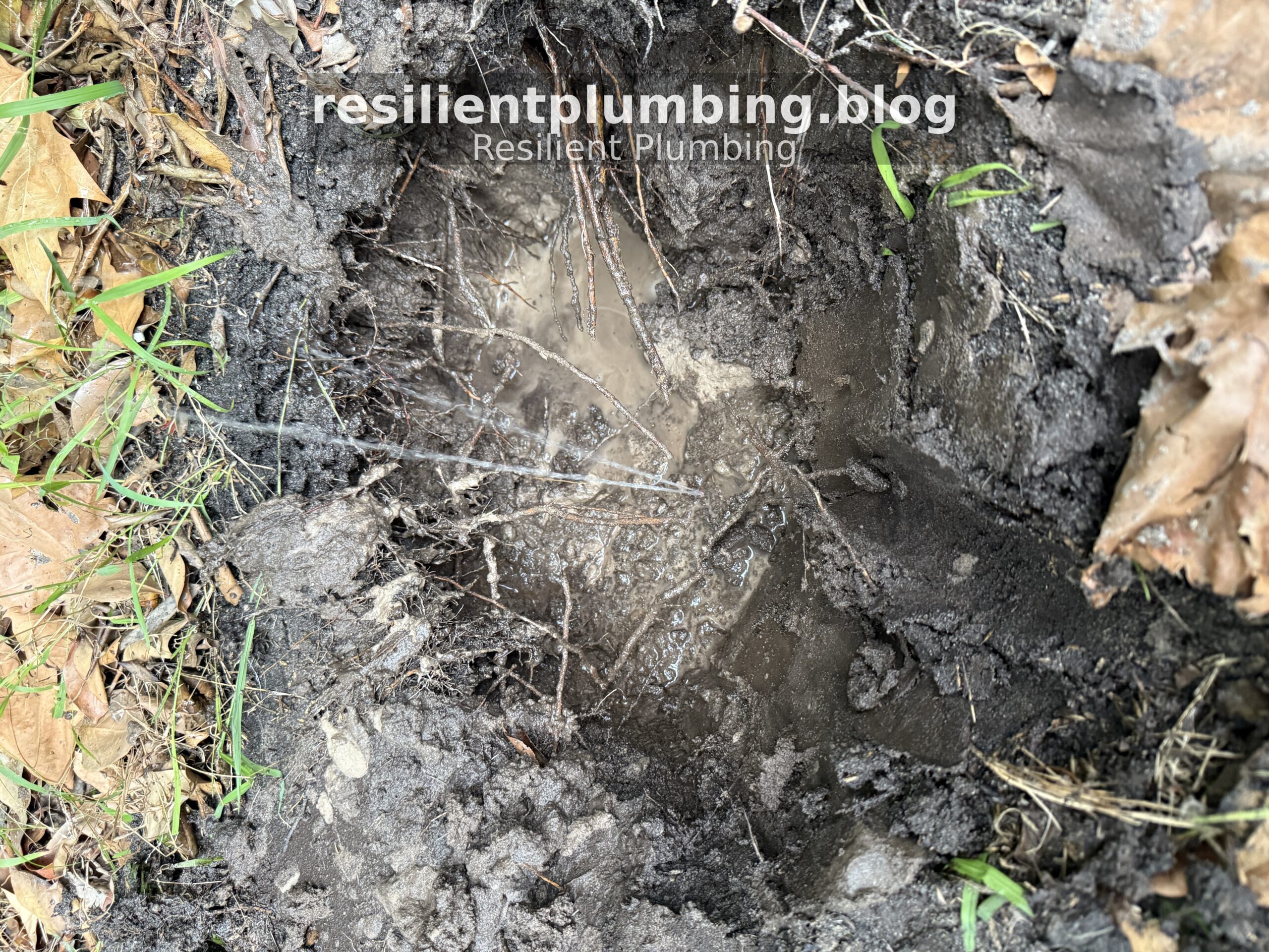 Burst water pipe underground Melbourne — Resilient Plumbing